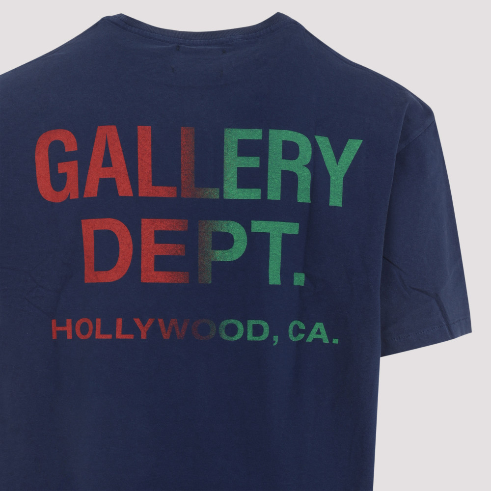 Navy Blue Cotton Boardwalk Tee