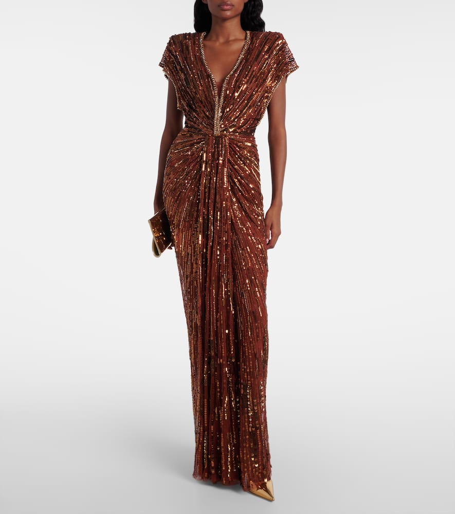 Zola sequined gown
