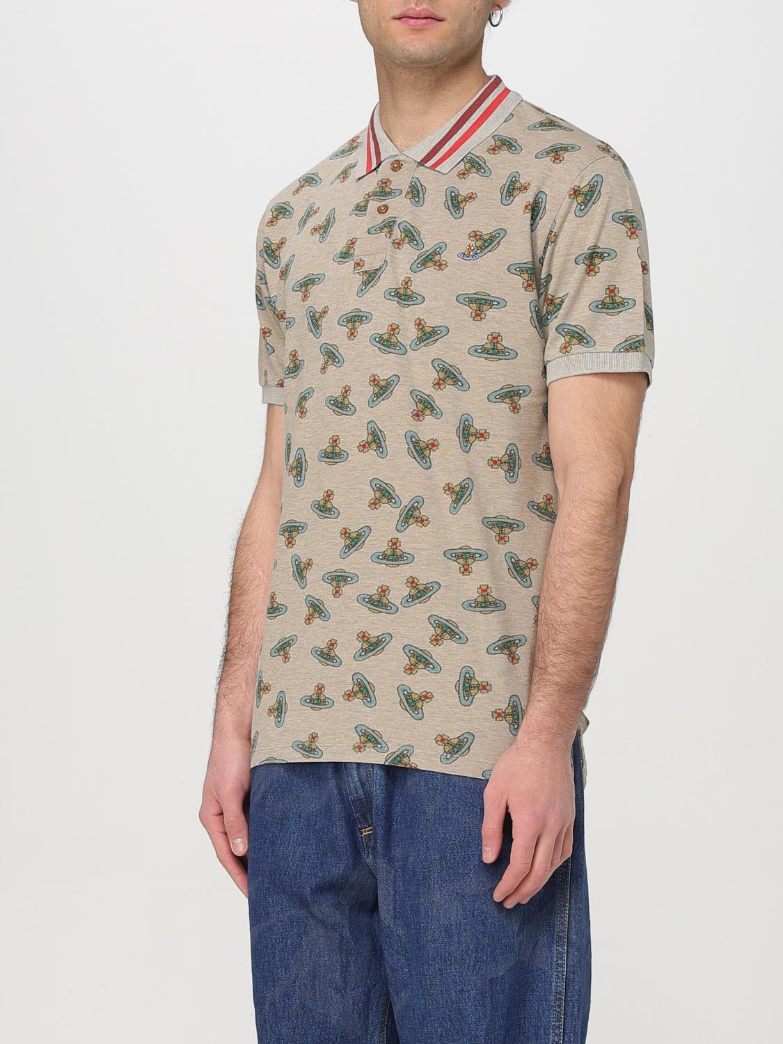 Polo Shirt Men color Sand