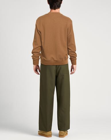 Man Sweatshirt Brown Size M Polyester, Cotton, Polyamide
