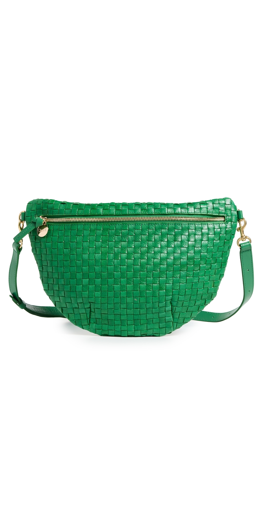 Grande Fanny Pack Grass Woven Checker One Size