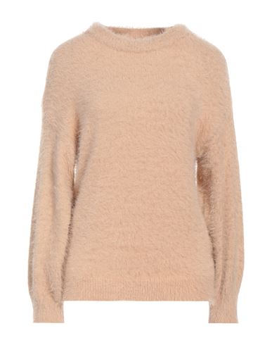 Woman Sweater Beige Size M Polyamide