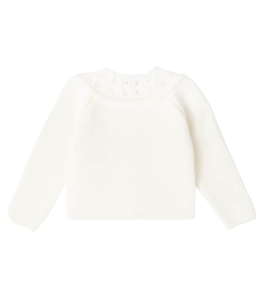Baby Baena wool cardigan