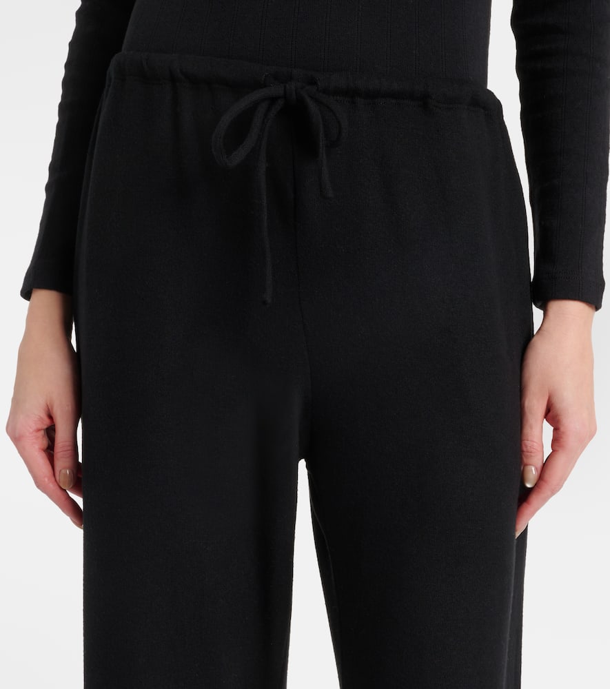 Lauren jersey wide-leg sweatpants