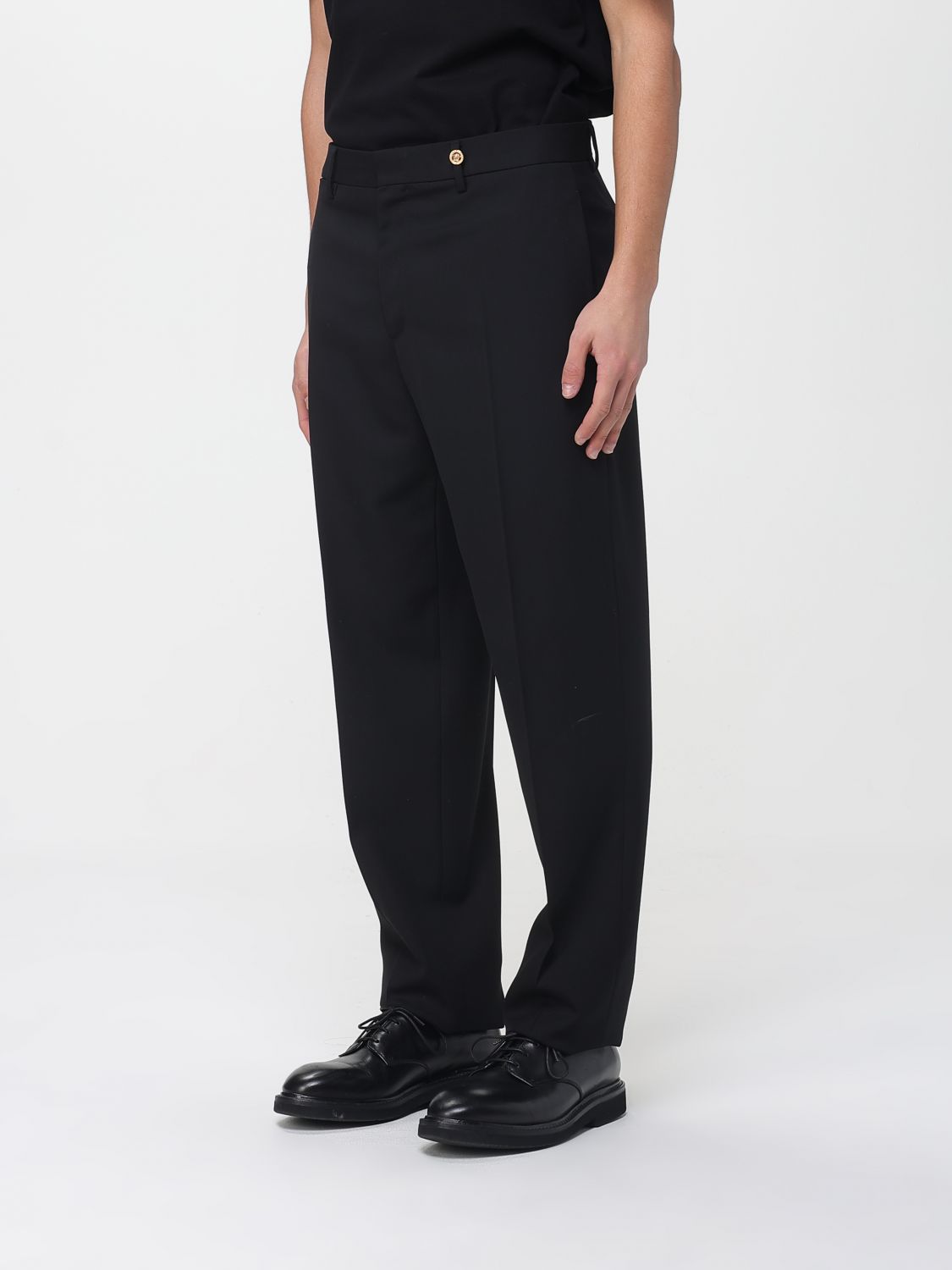 Pants Men color Black