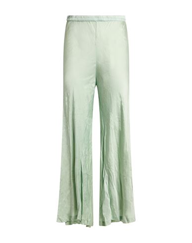 Woman Pants Light green Size 6 Viscose