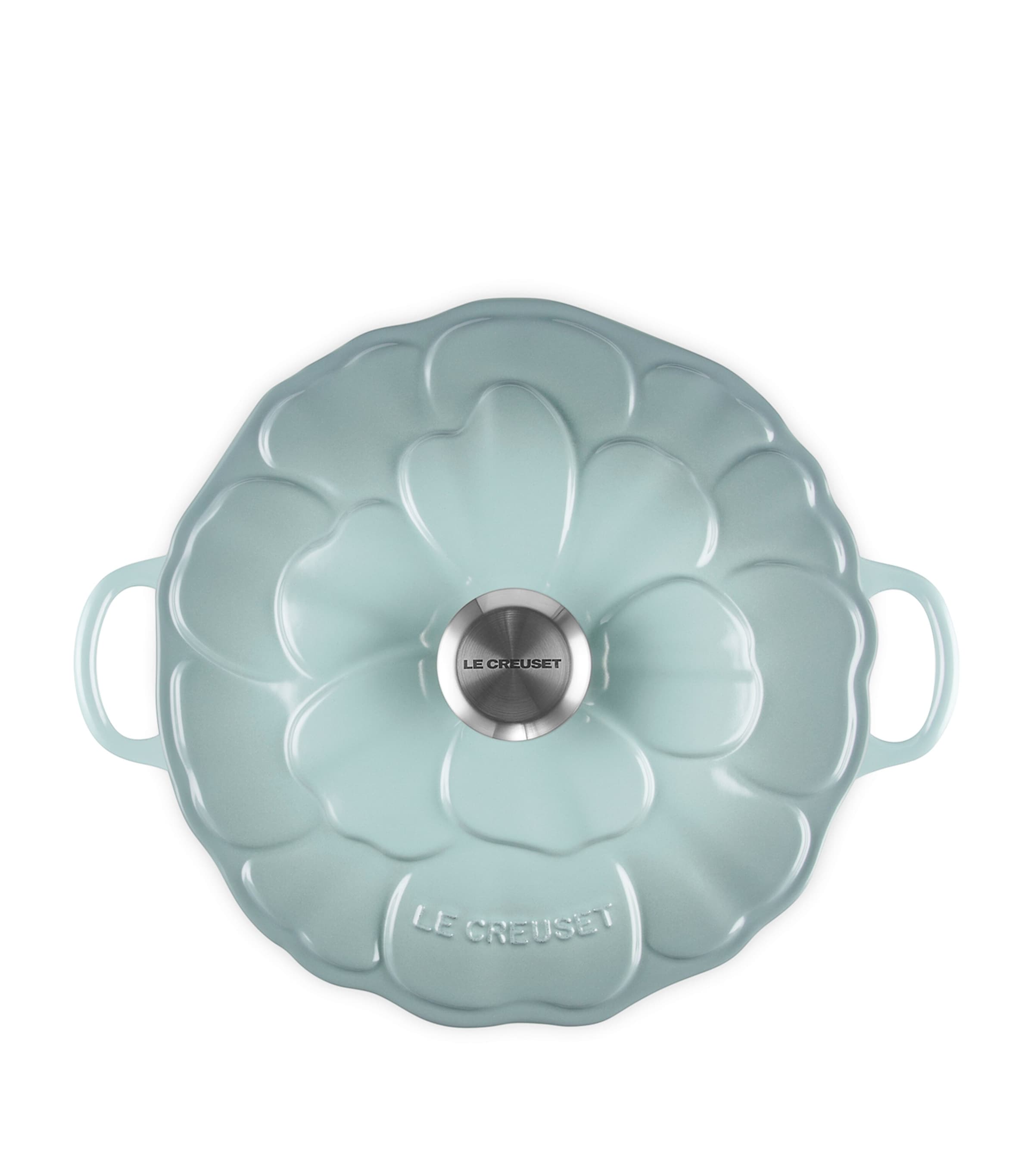 Cast Iron Petal Shallow Casserole Dish