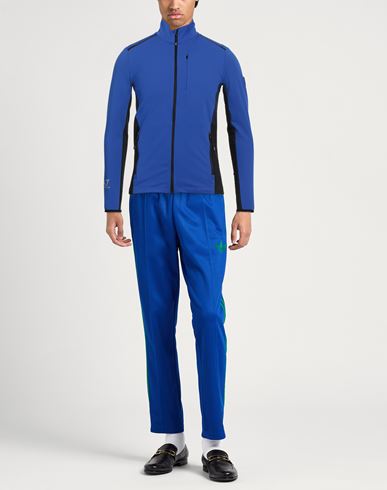 Ea7 Man Sweatshirt Bright blue Size XS Polyester, Elastane