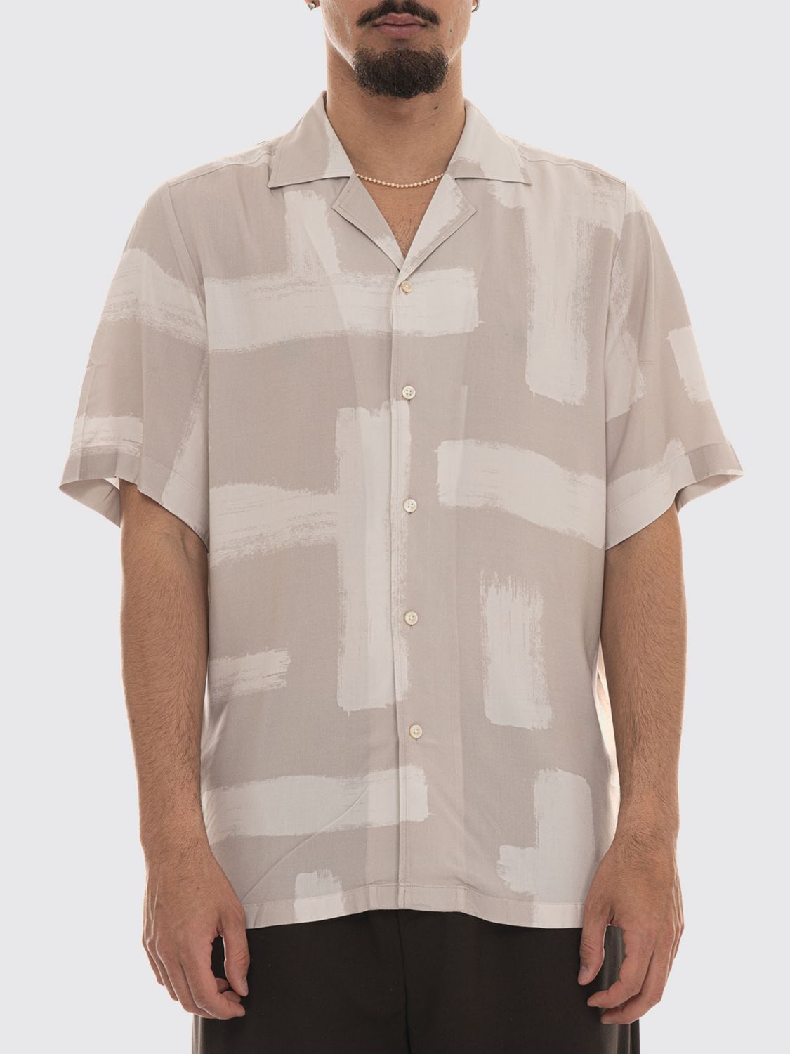 Shirt Men color Grey