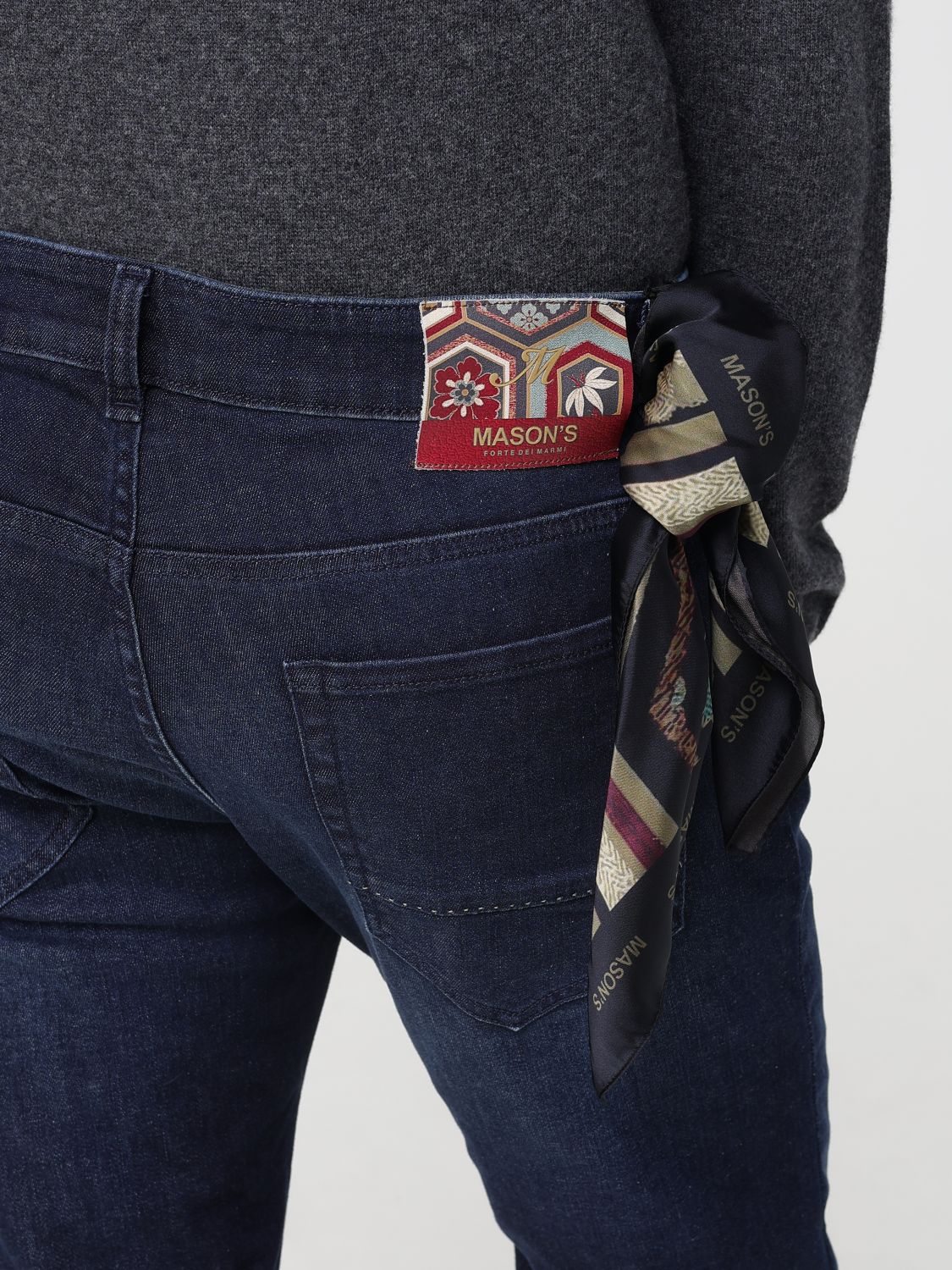 Jeans Men color Denim