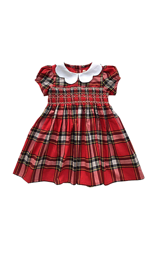Wild Wawa ROBE SCALLOP en Red. 3/4. Also /24, 2/3