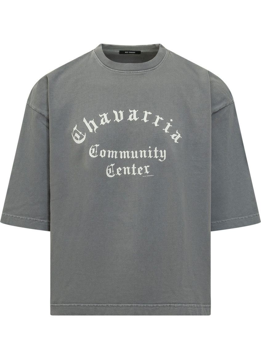 Grey Crew Neck T-Shirt