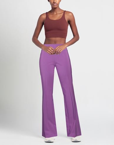 Olla Parég Woman Pants Mauve Size 8 Polyamide, Elastane