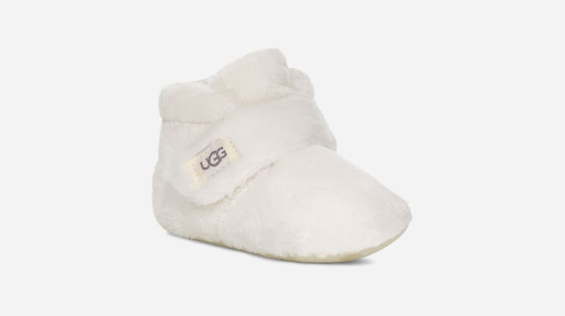 ® Infants' Bixbee Terry Cloth Bootie in White/
