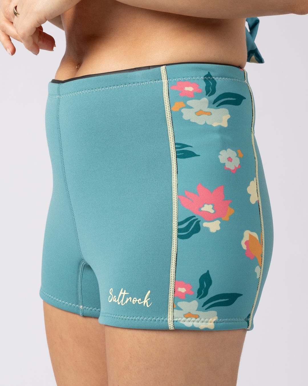 Saltrock Surfdaze Womens Wetsuit Shorts in Blue