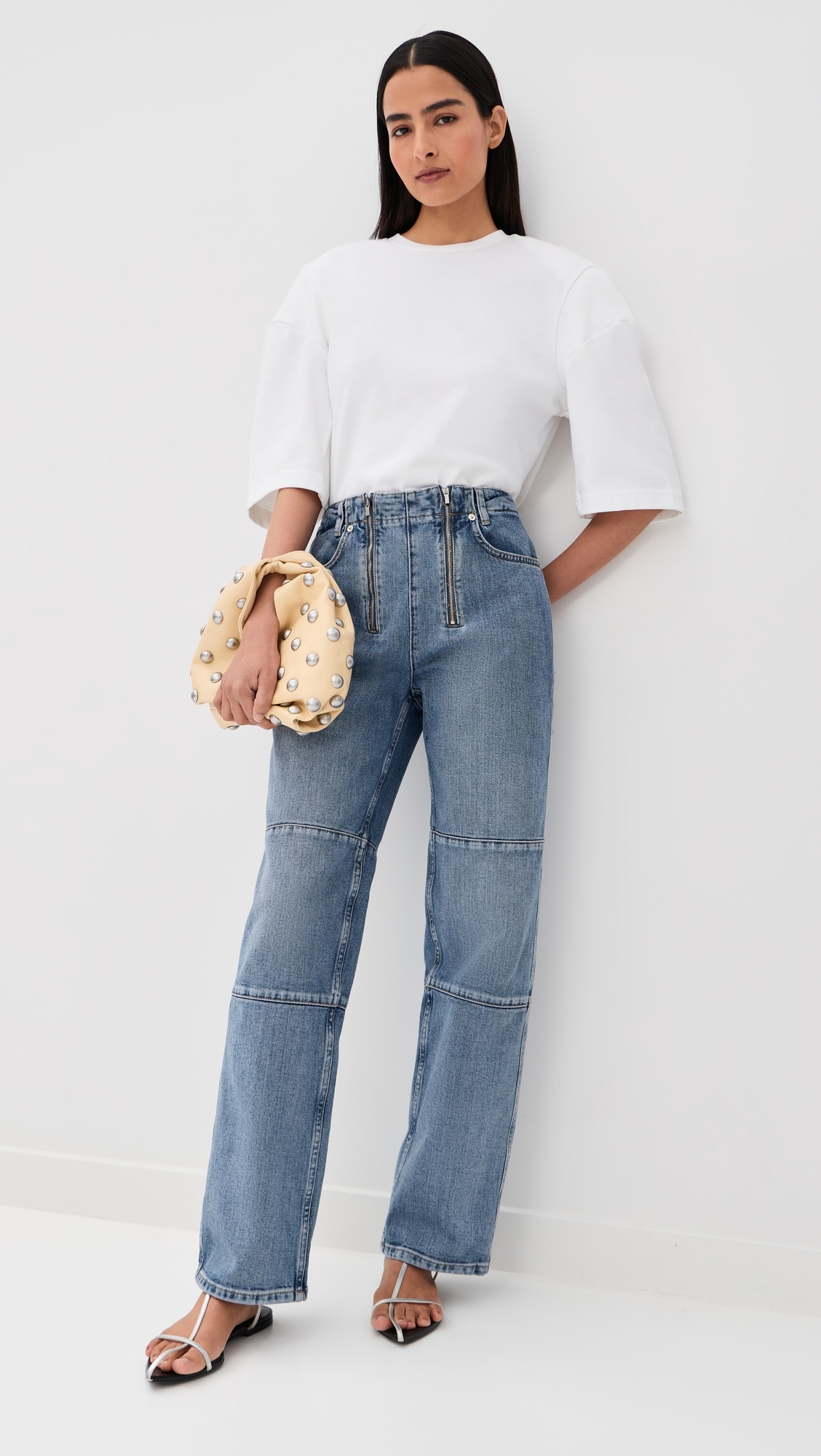 Classic Wash Denim Fischer Jeans Classic Blue
