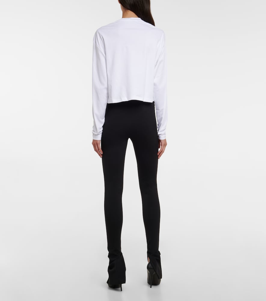 Zipped leggings