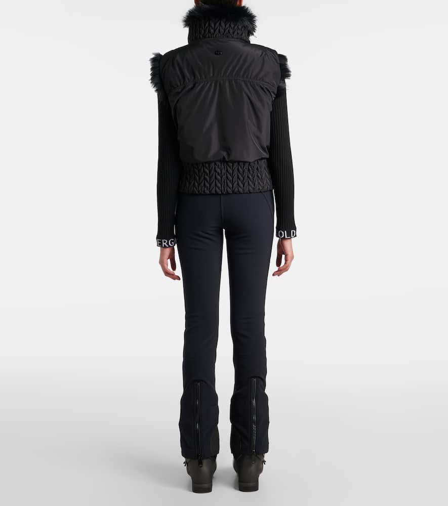 Dahlia reversible faux fur vest