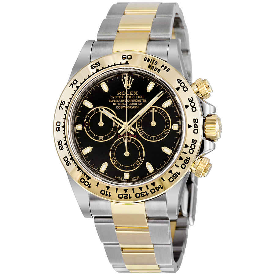 Cosmograph Daytona Steel and 18K Yellow Gold Oyster Mens Watch 116503BKSO
