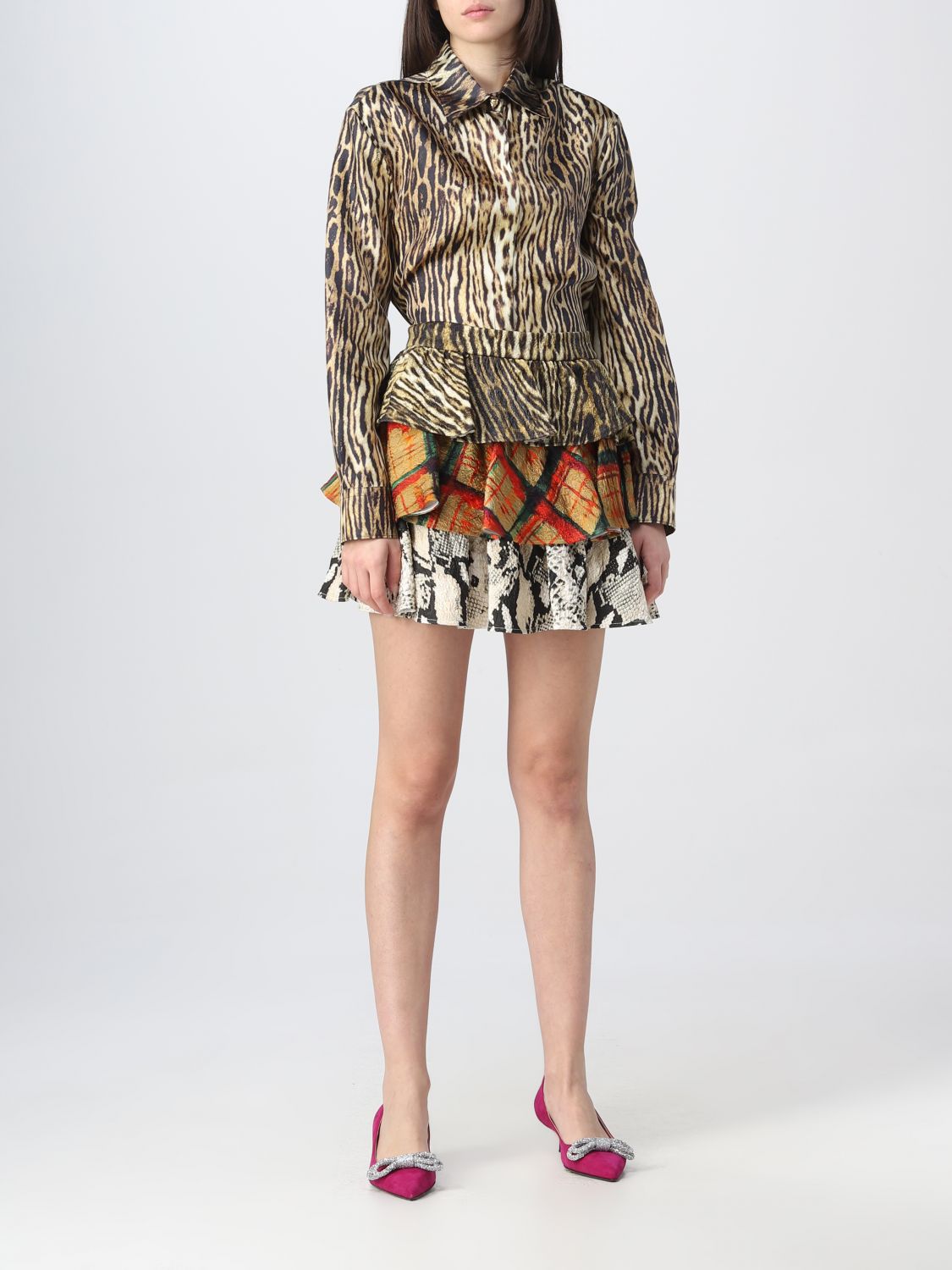 Skirt Woman color Multicolor