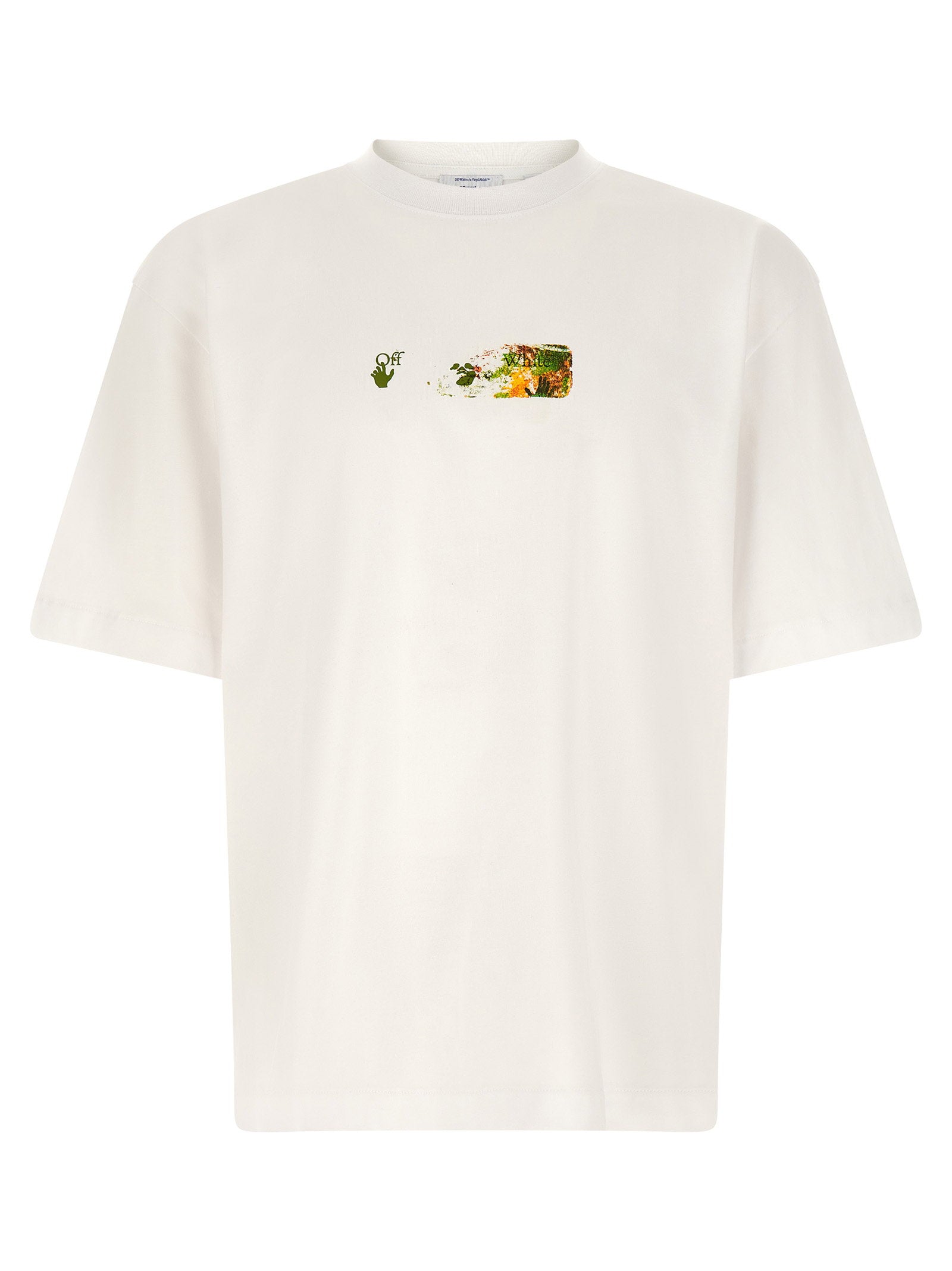 Spices Arrow Graphic T-shirt — White