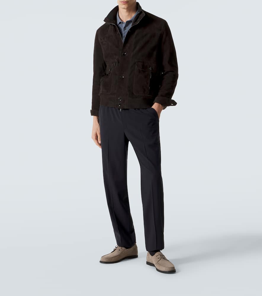 Asolo wool straight pants