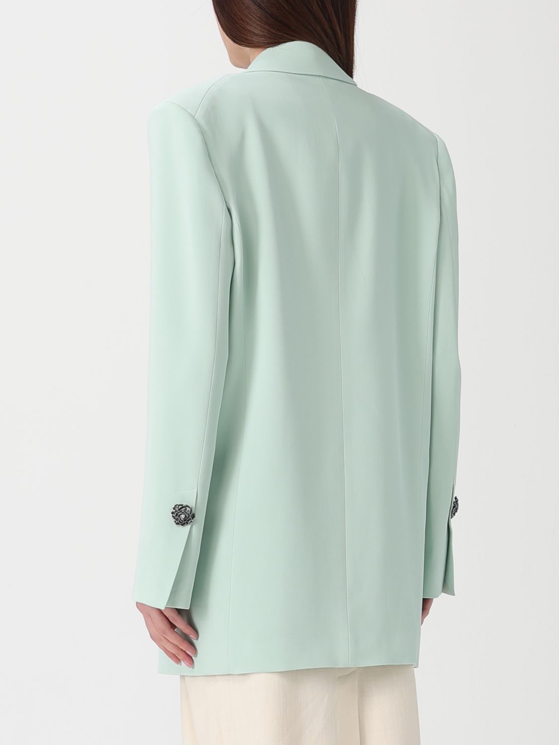 Blazer Woman color Green