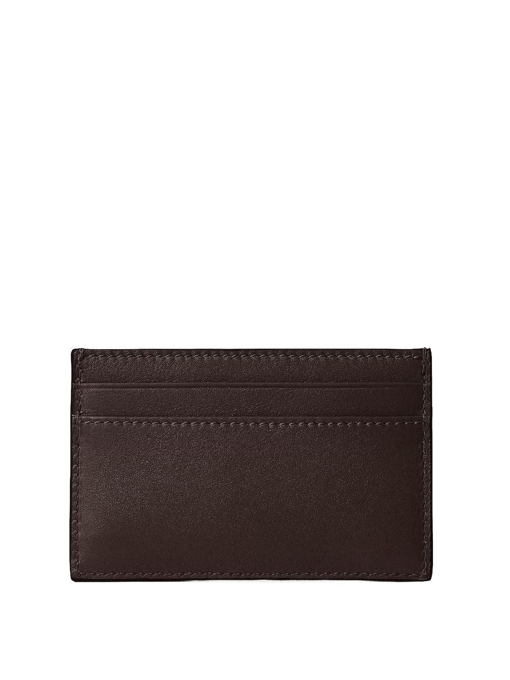 25 Horsebit Card Holder 'Brown'