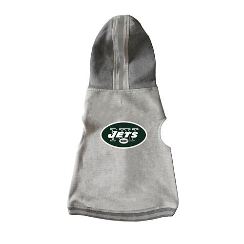 Officially Licensed NFL New York Jets Pet Hooded Crewneck Type