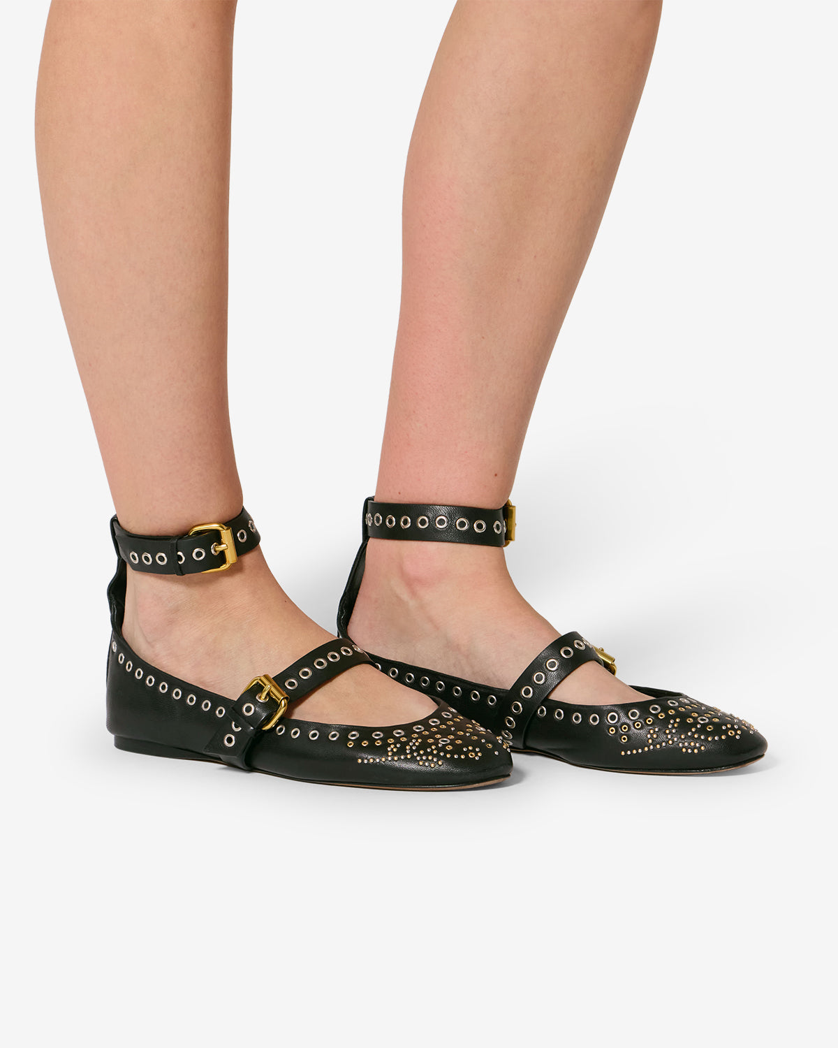Ylza Ballerinas - Women - Black - Size 36 -