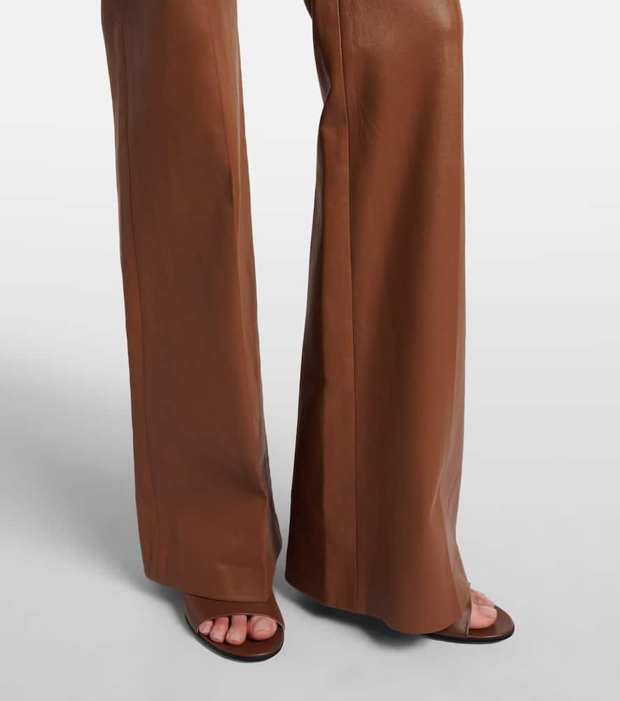 Tafira high-rise flared pants