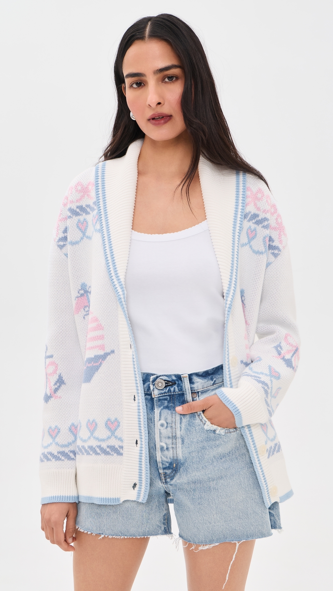 Aribella Cardigan SEAGLASS KISS