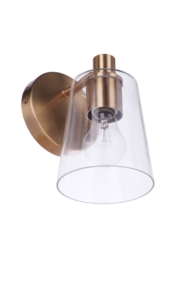 Emilio Wall Sconce in Satin Bra