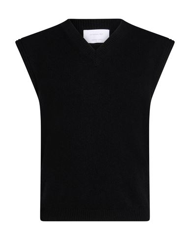 Collezione N_01 Man Sweater Black Size S Cashmere
