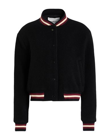 Woman Jacket Black Size 1 Wool