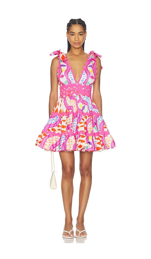 CeliaB Cheli Floreat Dress in Pink. - M also in