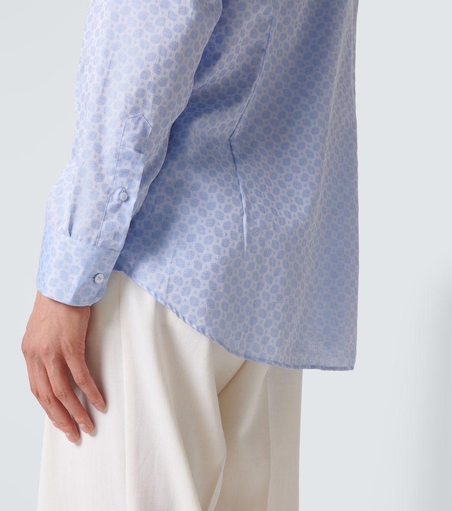 Printed cotton shirt