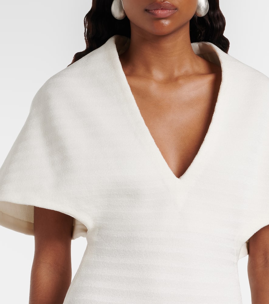 Knitted midi dress