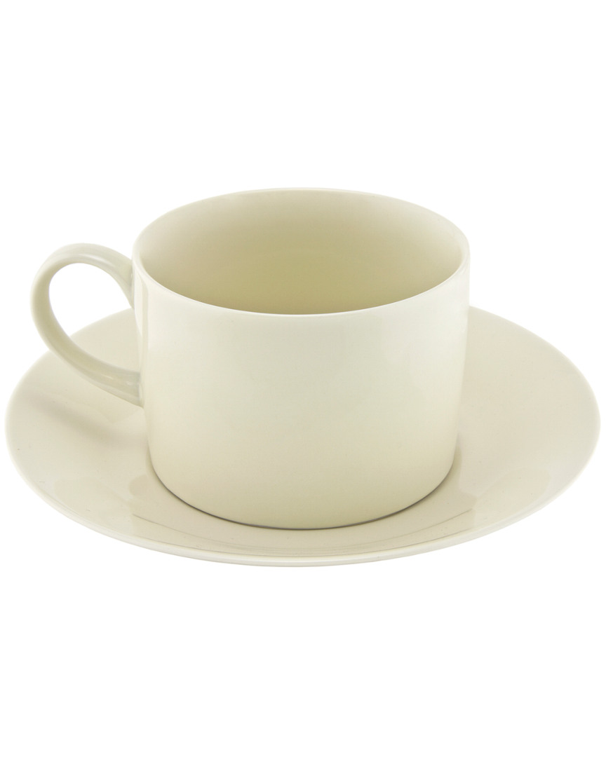 Royal Cream Set of Six 3.2in Cups & Saucers