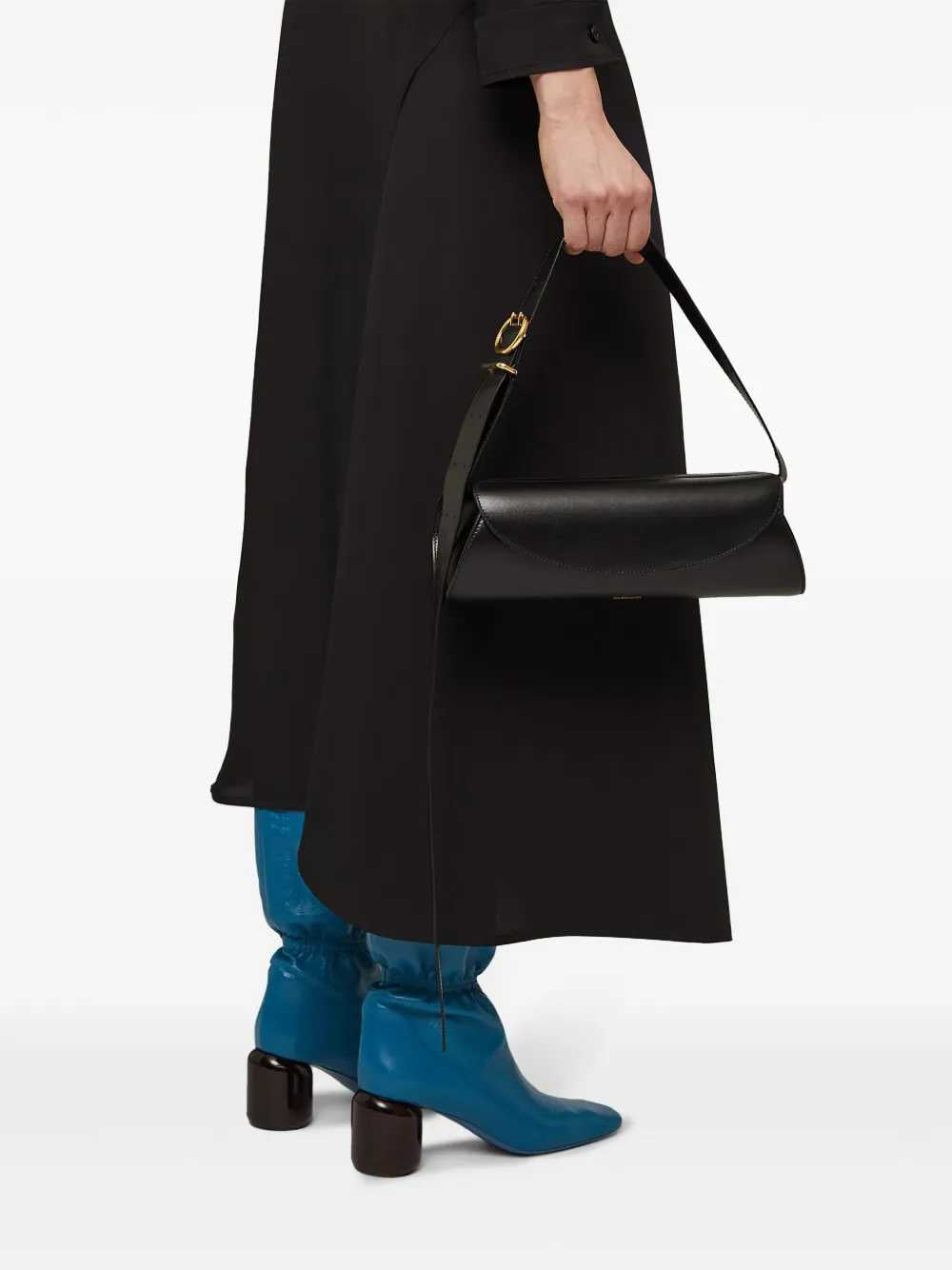 Jil Sander Cannolo Iconic Line Small Shoulder Bag