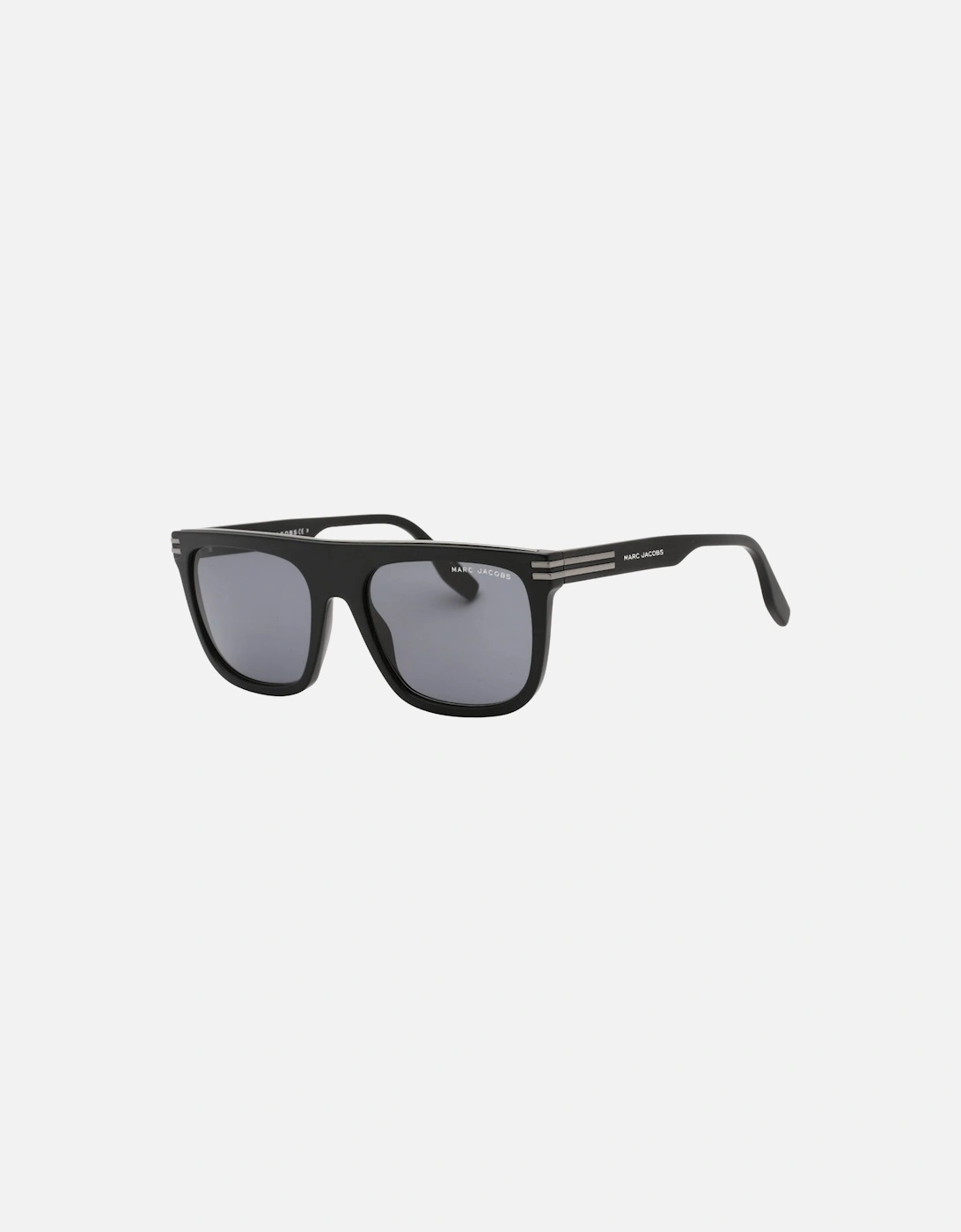 Men's Marc Jacobs Grey Lens Black Sunglasses - Size: ONE size