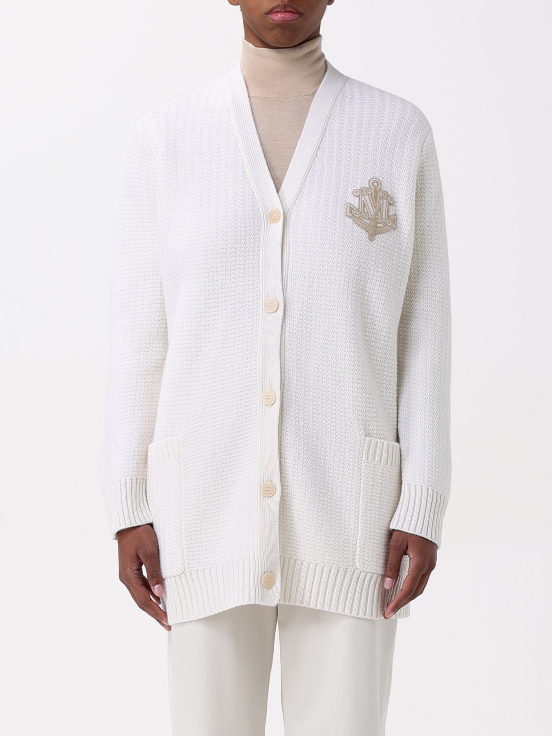 Cardigan Woman color White