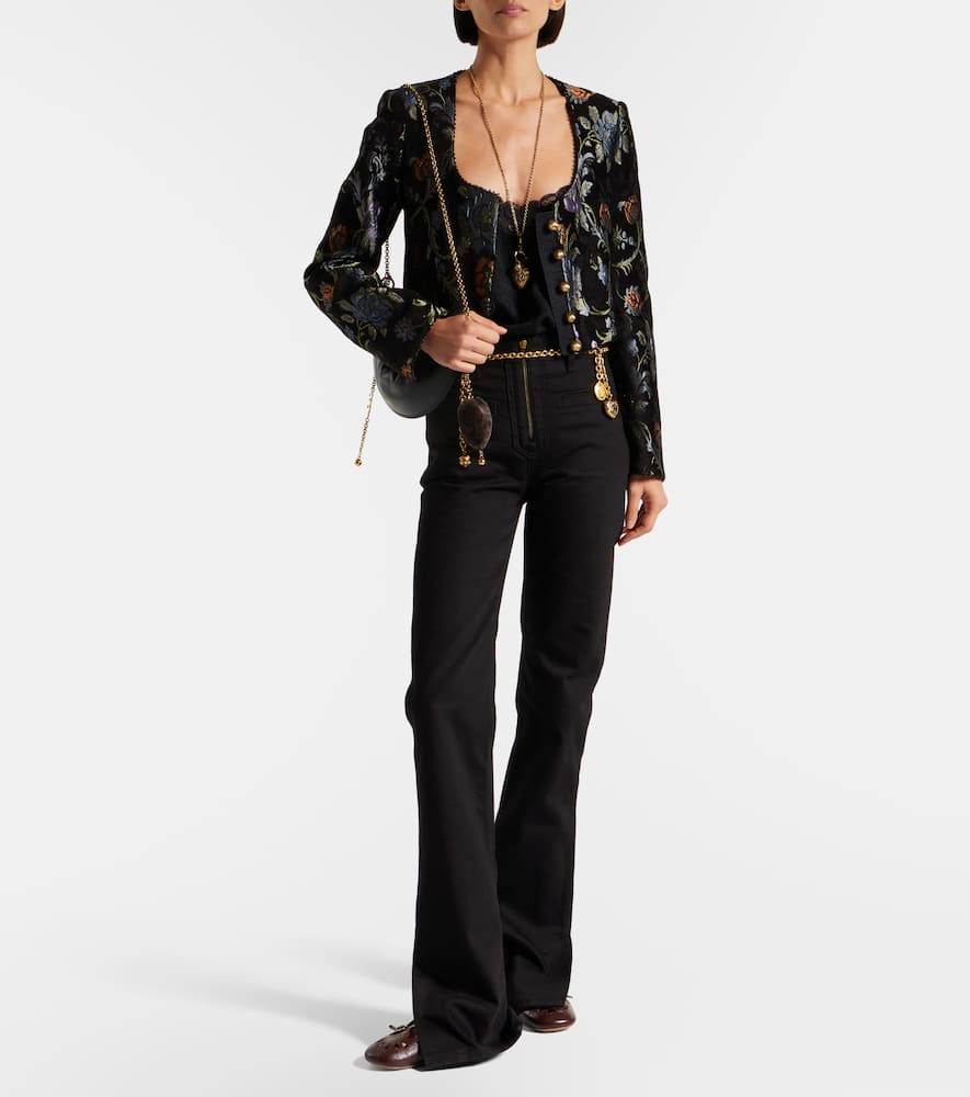 Chloé High-rise slim jeans