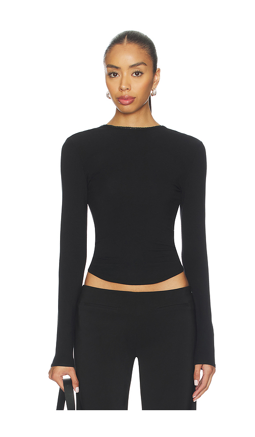 The Line by K Gad Top in Black. L. Also in XS