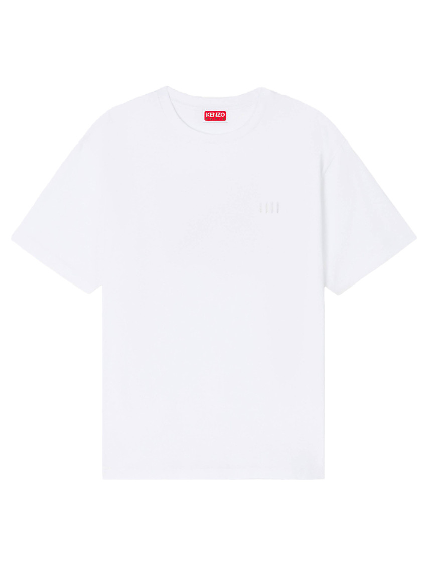 `Boke Flower 2.0` Embroidered Oversized Cotton T-Shirt