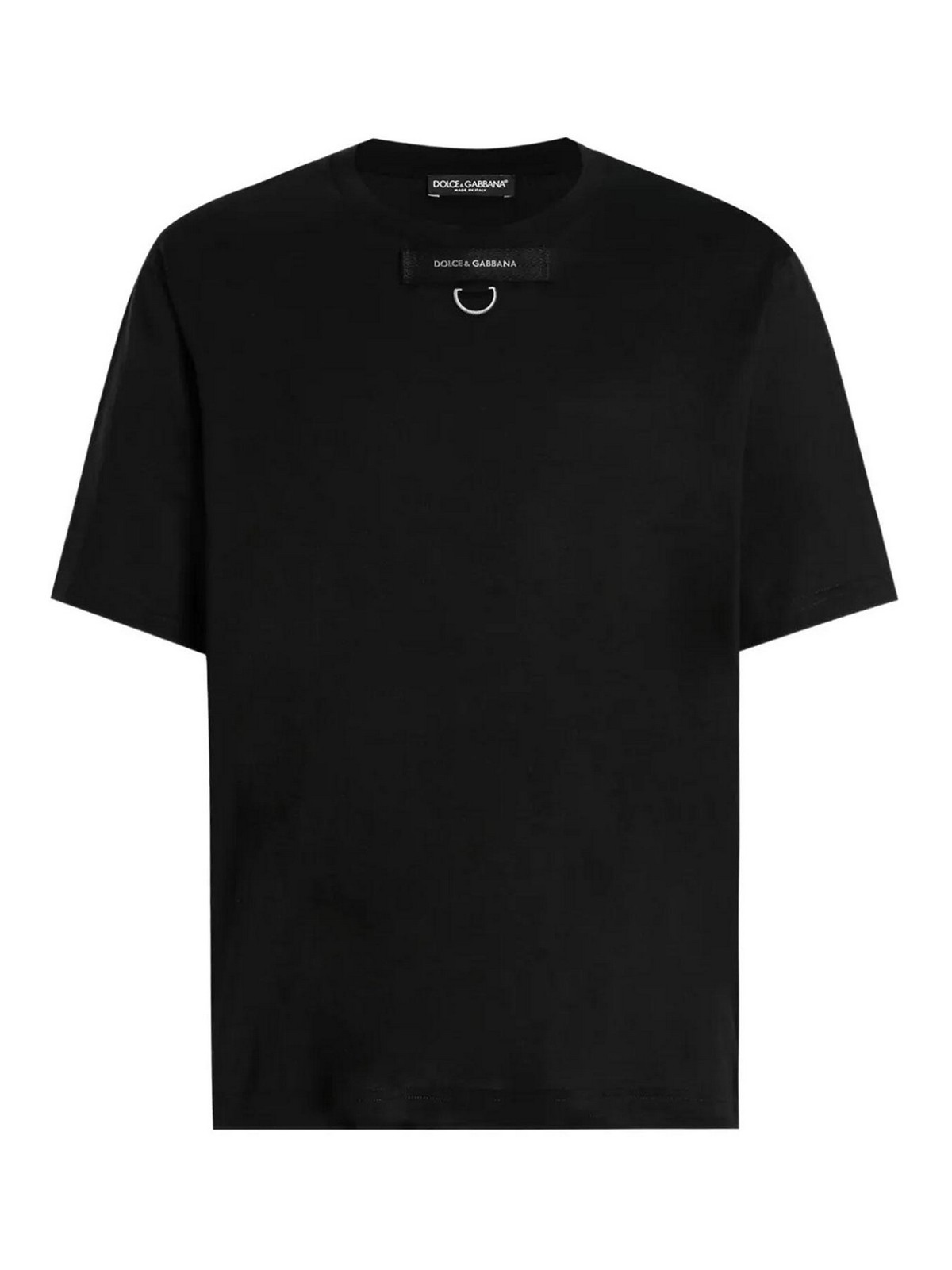 Dolce&Gabbana - t shirt round neck short sleeves d ring