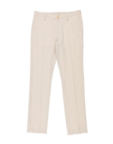 Kid Boy Pants Ivory Size 15 Cotton, Viscose, Polyester