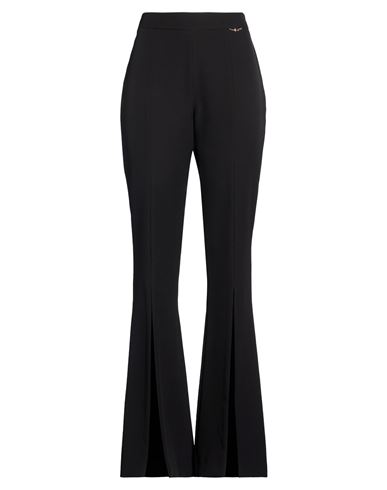 Woman Pants Black Size 6 Polyester, Elastane