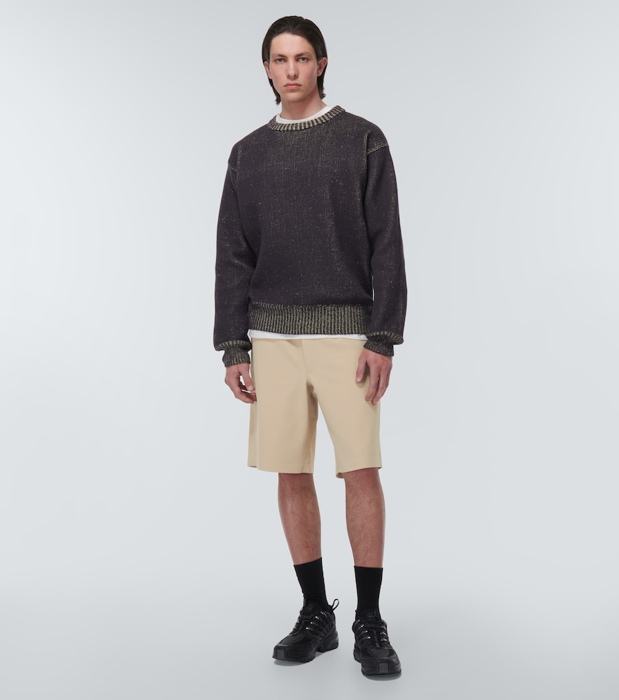 Jersey track shorts