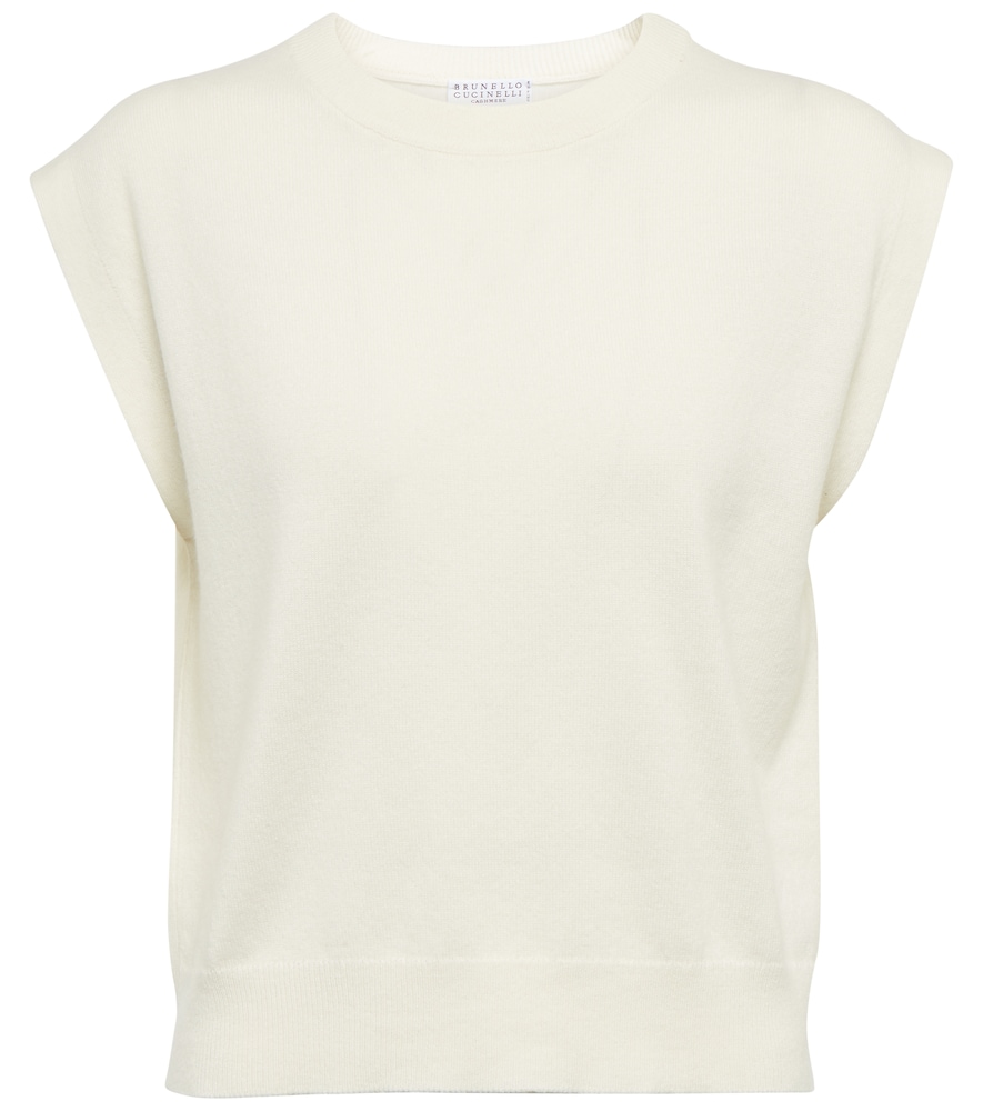 Cashmere sweater vest
